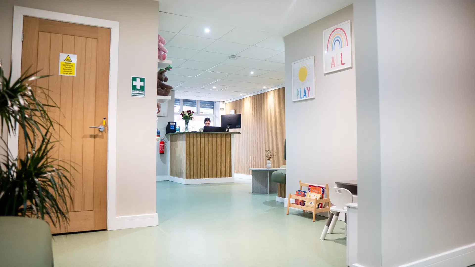 The Scanning Midwife Reception area